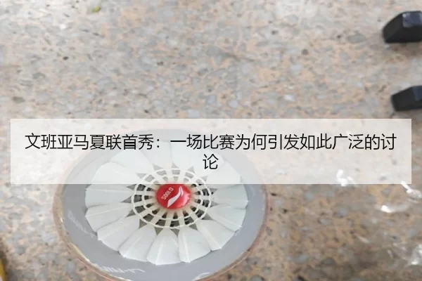 文班亚马夏联首秀：一场比赛为何引发如此广泛的讨论